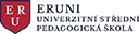 Logo školy ERUNI, univerzitní střední pedagogická škola Brno, s. r. o.